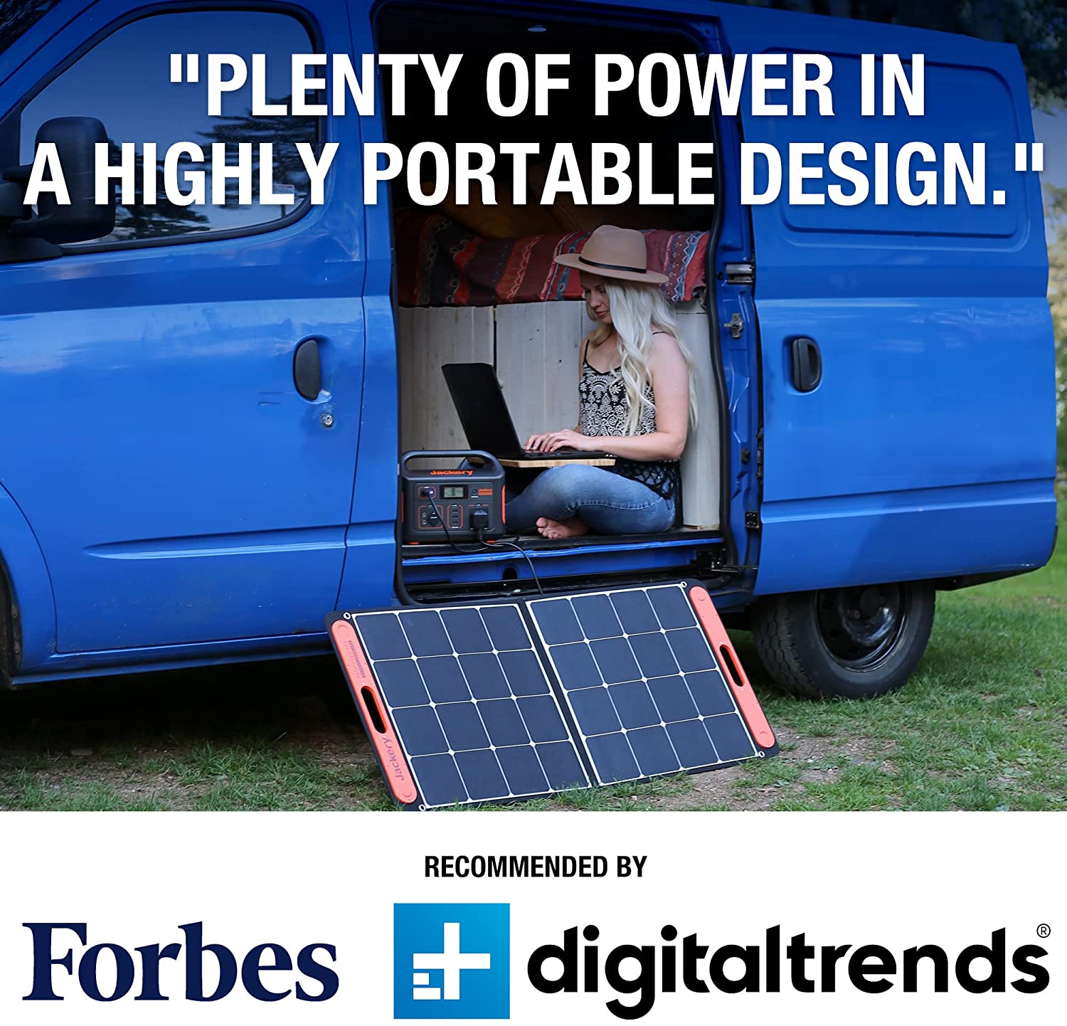 Generator 500,518WH power station with  100W solar panels