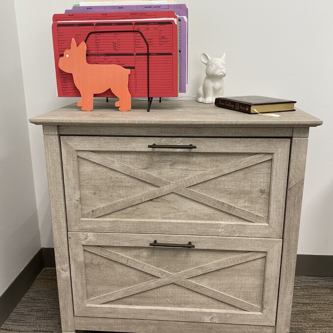 【Furniture】Veda 3 Piece Rectangular Computer Desk Office Set