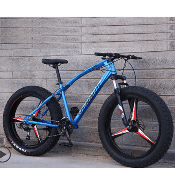 Youma off-road bicycle beach snowmobile 4.0 ultra-wide tire mountain bike male and female students variable speed