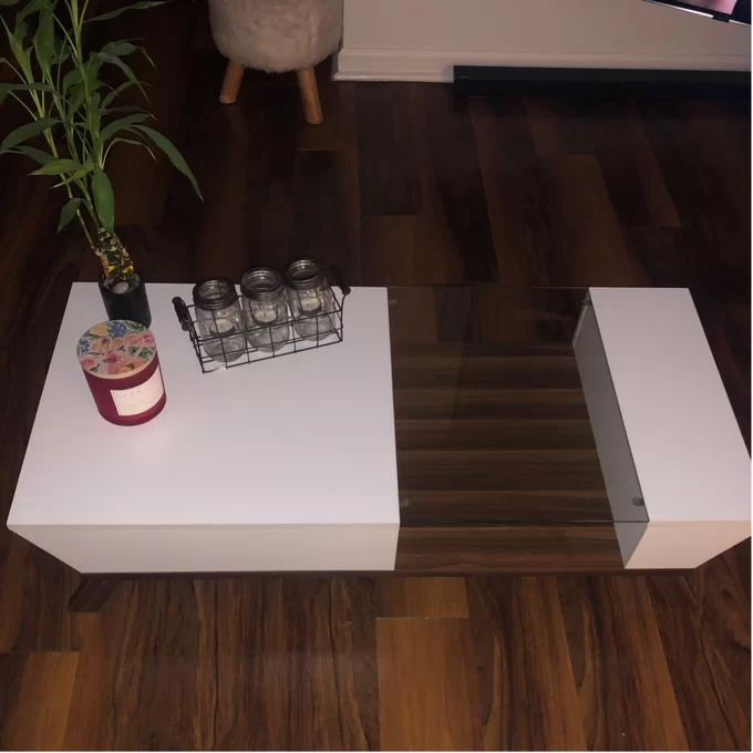 【Furniture】Soto 4 Legs Coffee Table with Storage