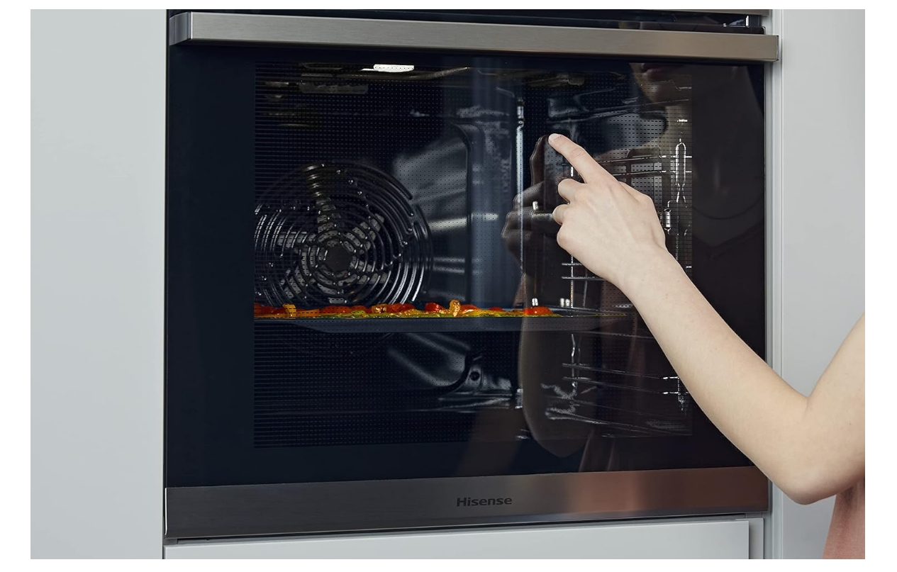 Hisense BI62212ABUK Built-in Electric Single Oven - Black - A Rated, 22 x 23 x 23 inches (L x W x H)