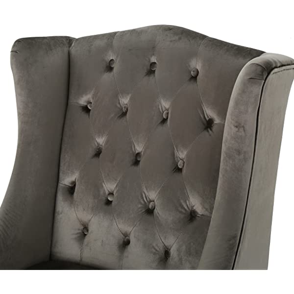 Christopher Knight Home Toddman High-Back Fabric Club Chair, Dark Charcoal