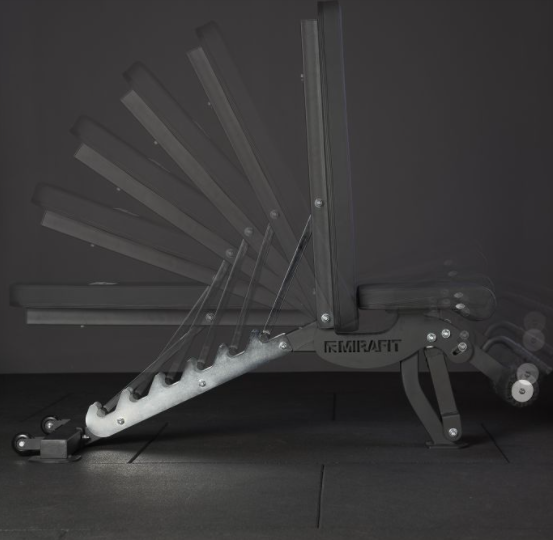MIRAFIT M350 ADJUSTABLE WEIGHT BENCH
