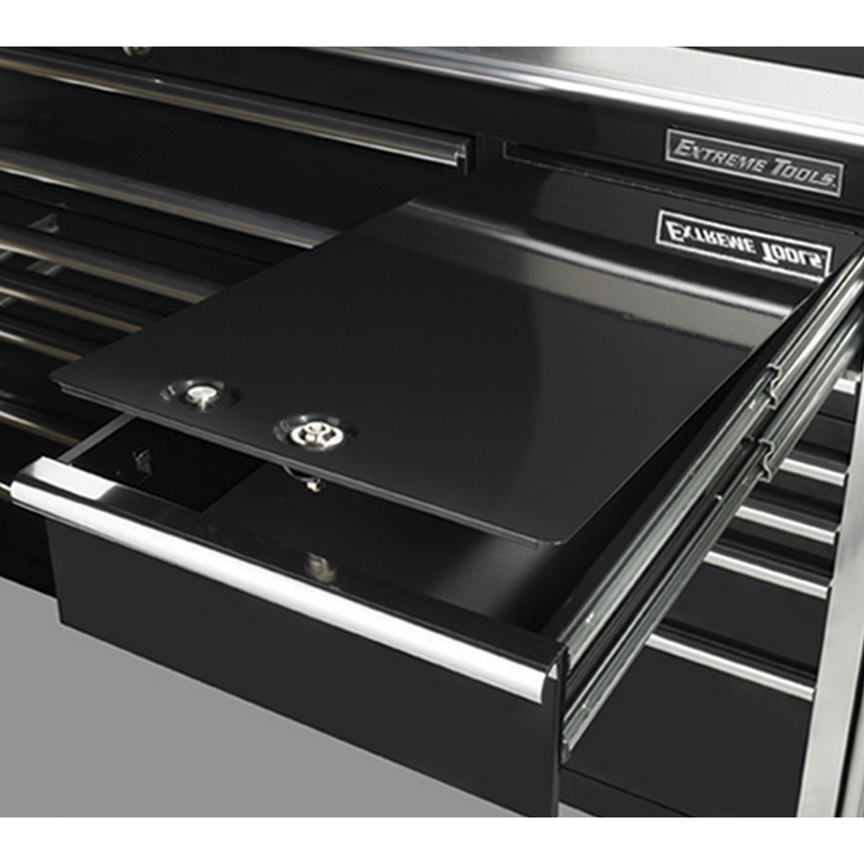 used toolbox72 29 Drawers Professional Roller Cabinet, Extreme Power Workstation Hutch & Side Cabinets & ProCasters Combo