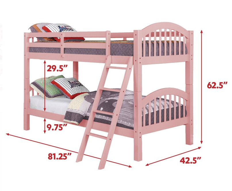 Standard bunk bed
