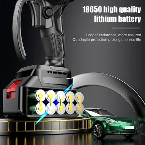 Mini chainsaw battery powered, 6 inch (approximately 15.2 cm) electric cordless chainsaw