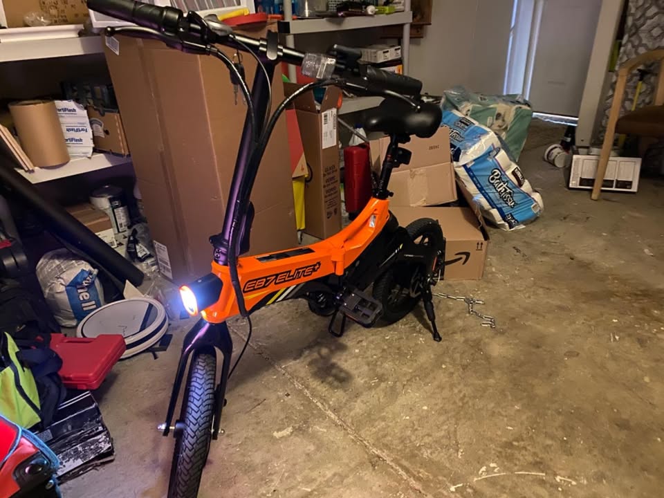 Swagcycle EB-7 Elite Plus Folding Electric Bike withRemovable Battery