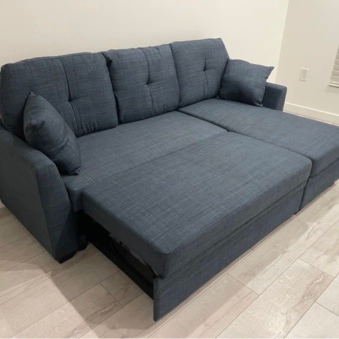 Barrientez 85'' Upholstered Sleeper Sofa