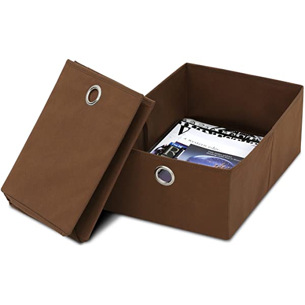 FURINNO Jaya Computer Study Desk with Bin, Brown Espresso