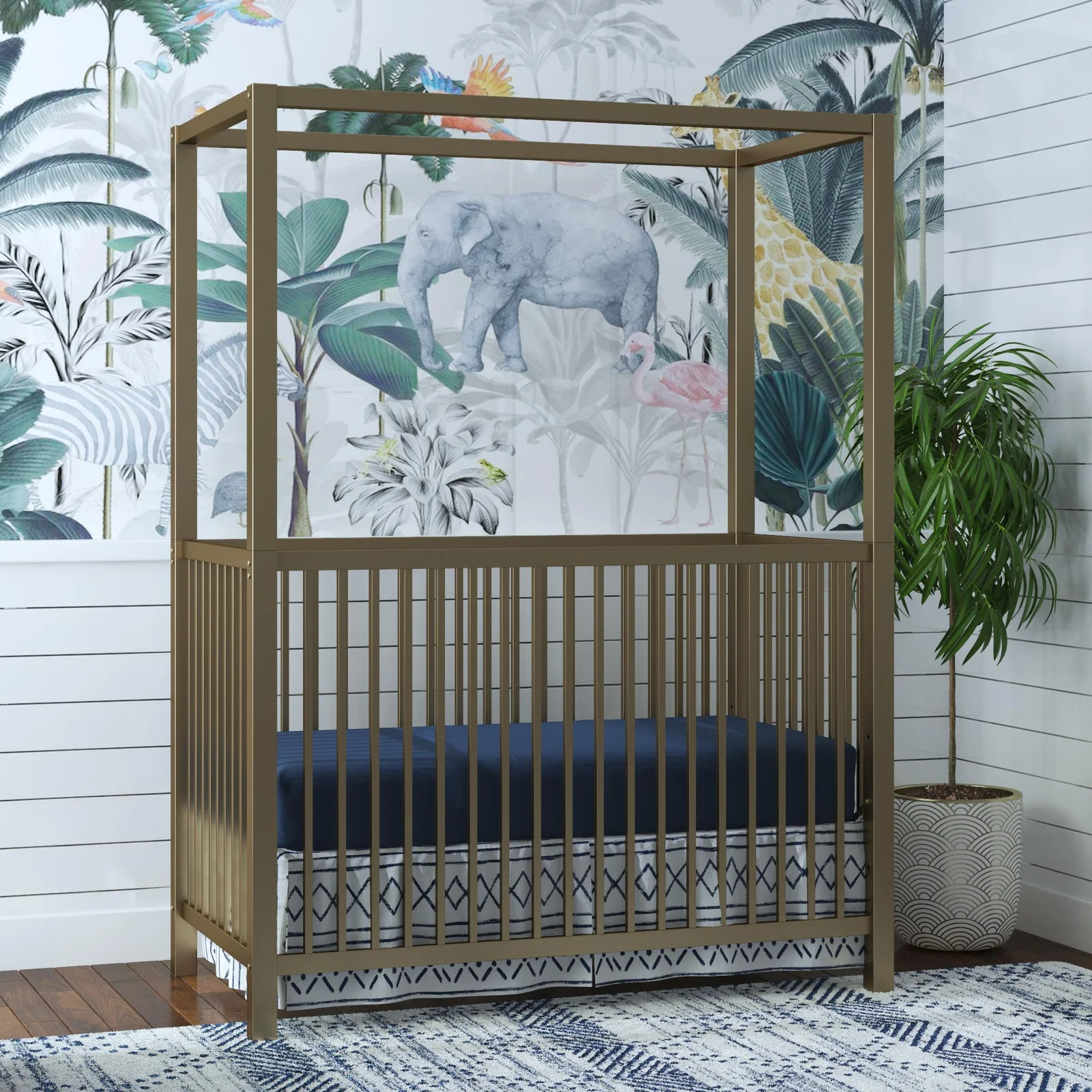 【Baby&Kids】Monarch Hill Haven Canopy Crib