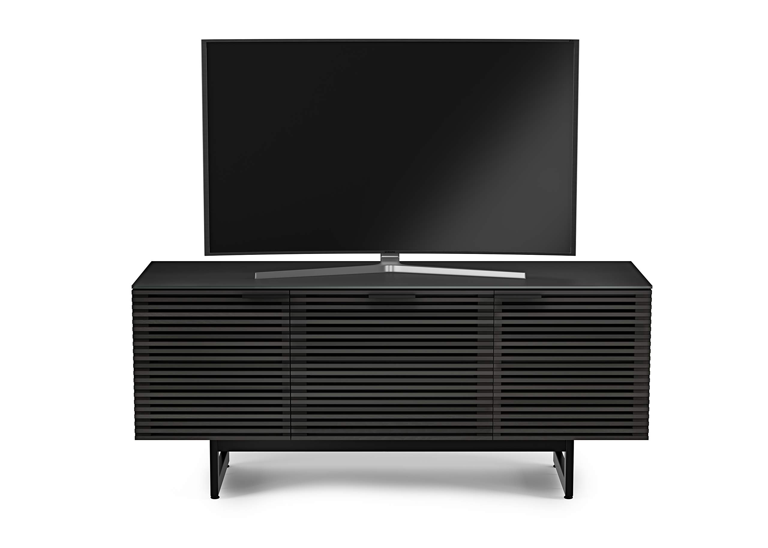 【Furniture】BDI Corridor 8177 Triple-Width Media Console with Drawer, Charcoal