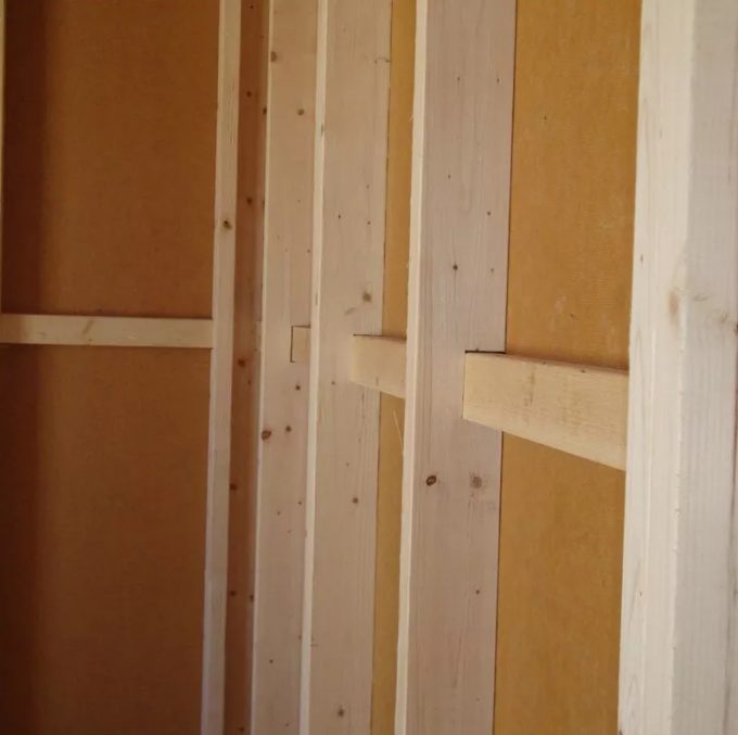 10′ WIDE X 12′ DEEP LUMBER STORAGE SHED