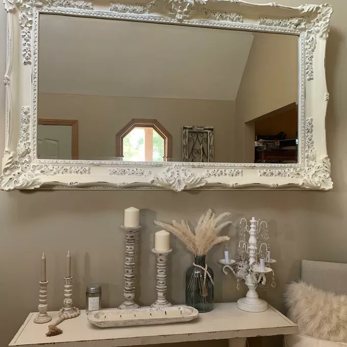 RADITIONAL BEVELED VENETIAN FULL LENGTH MIRROR