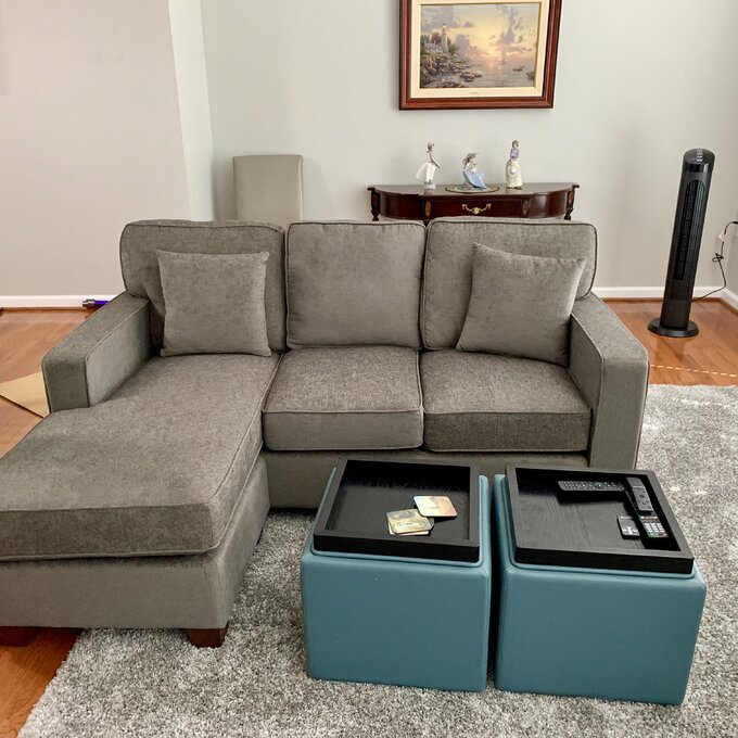 【Furniture】Kehlani 2 - Piece Upholstered Chaise Sectional