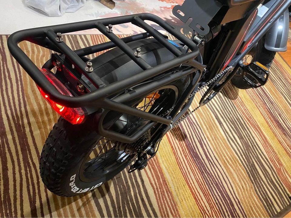 POWERFUL ELECTRIC BIKE WITH DOUBLE MOTOR FRONT AND REAR TIRES DOUBLE 22AH BATTERY FATTIRE ELECTRIC