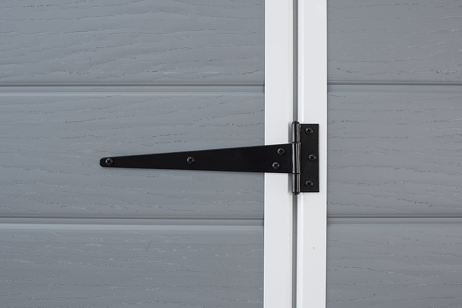 Manor Outdoor Garden Storage Shed, Grey, 4 x 3 ft